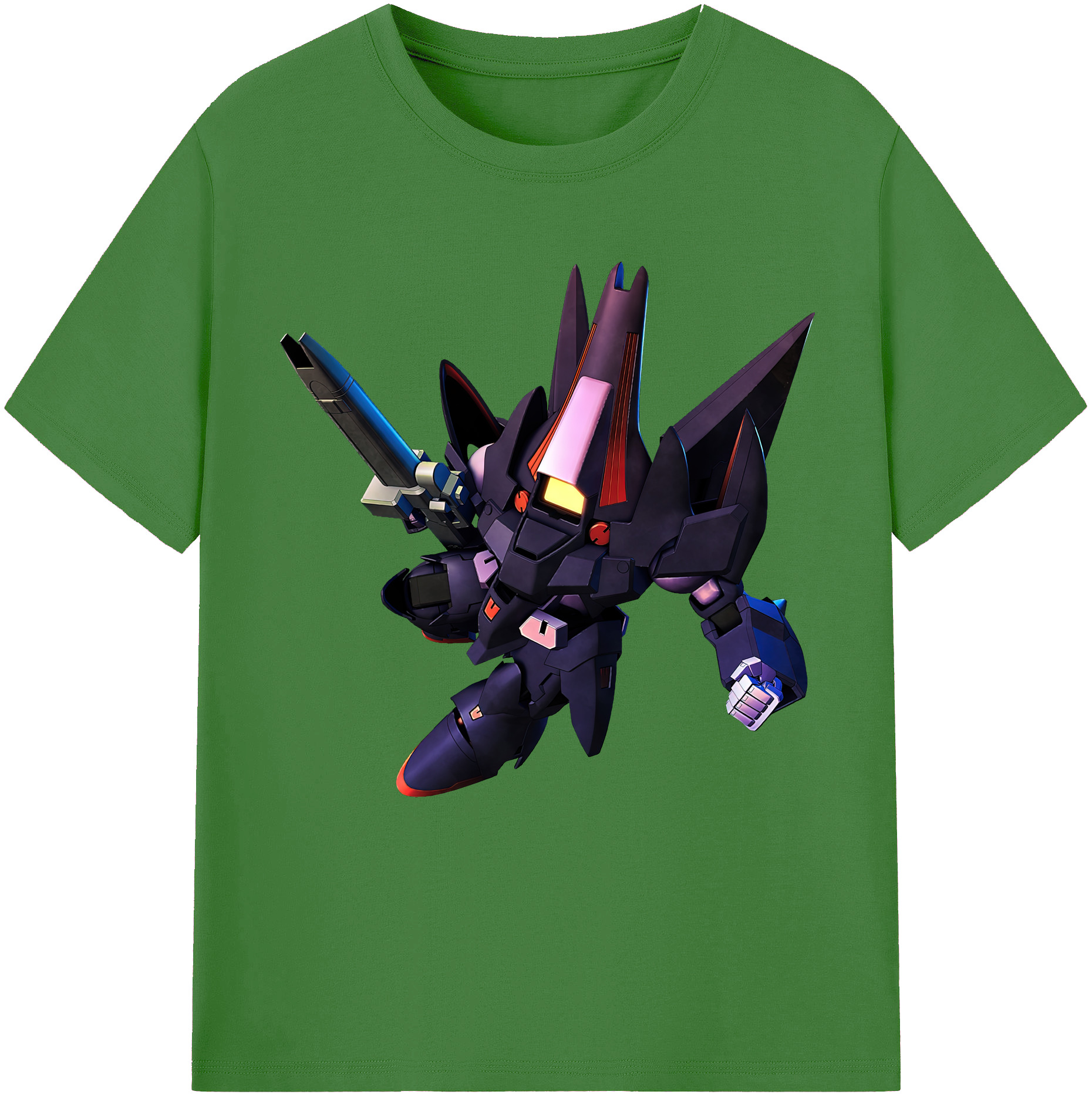 （画像用） 機動戦士ガンダム Mobile Suit Gundam レディースカジュアルプリントTシャツ（綿100％）